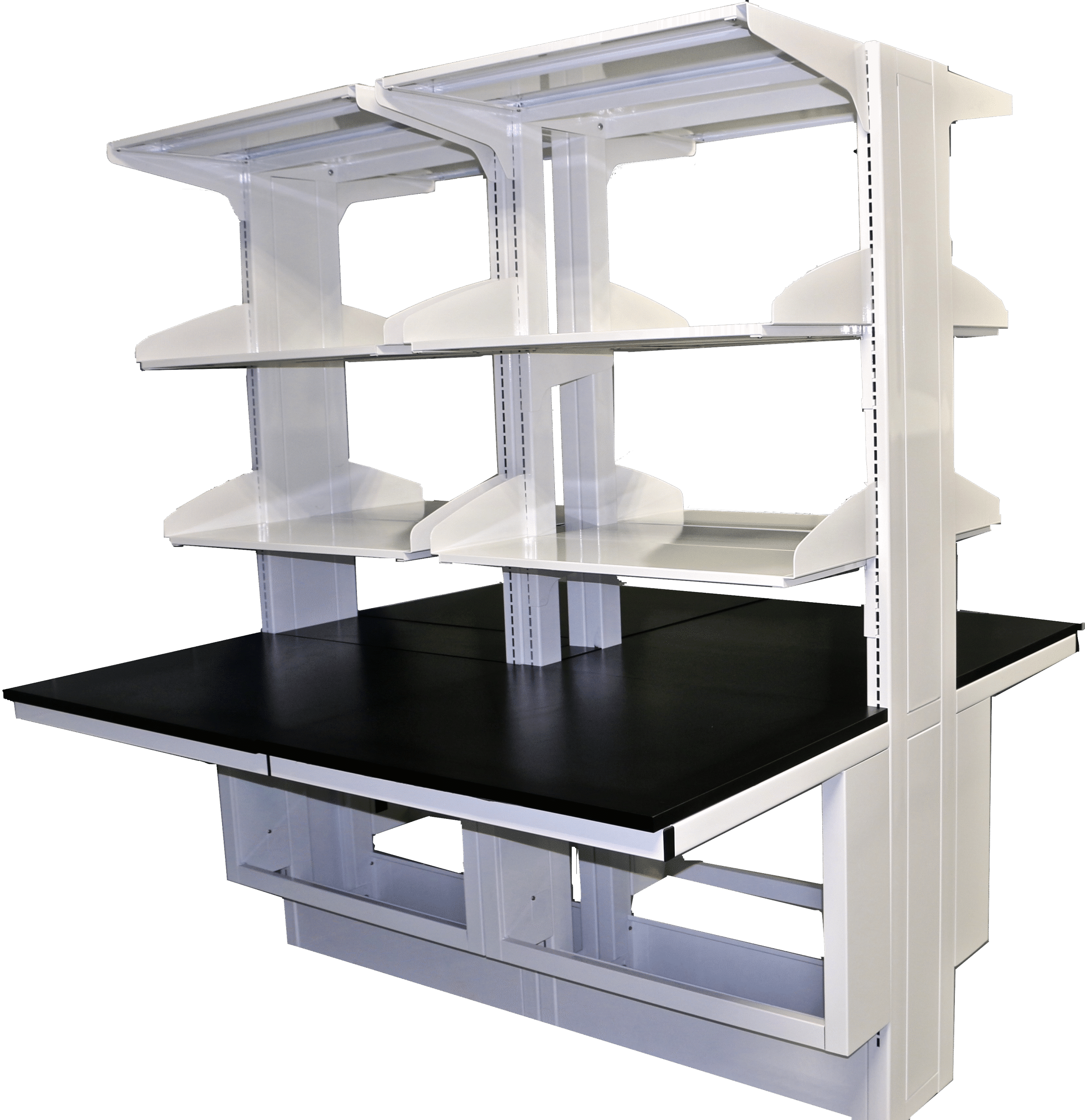 Laboratory island cores by Air Master Systems